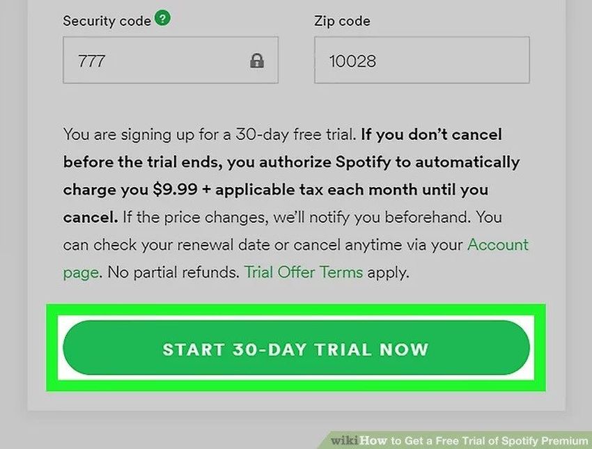 Spotify Free Trial Won T Work